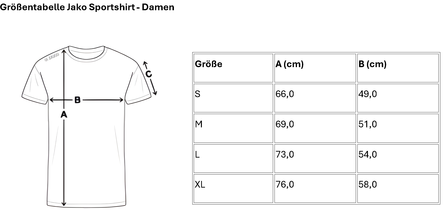 Jako Sport-Shirt Männer